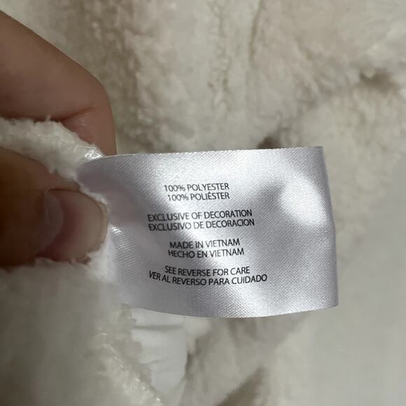 Eddie Bauer Super Soft Super Cozy Cream Fleece Size XL - Picture 6 of 6